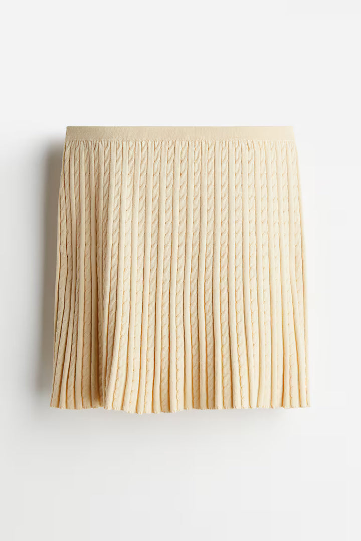H&M Cable-Knit Skirt