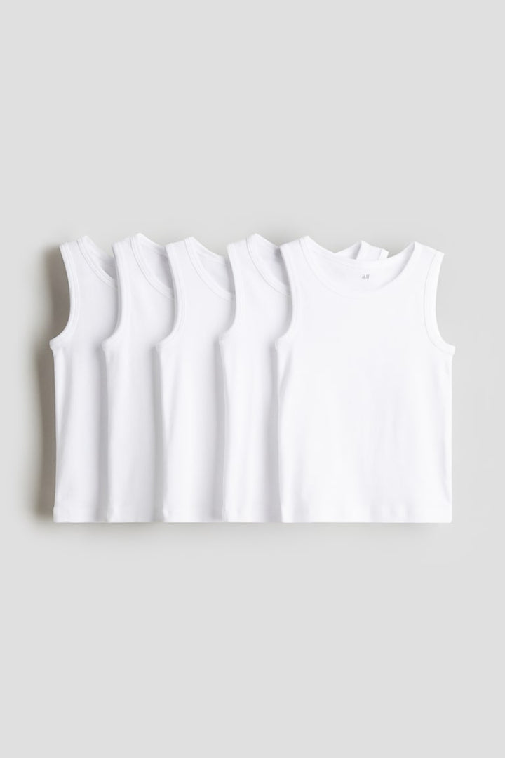 H&M 5-pack Cotton Tank Tops