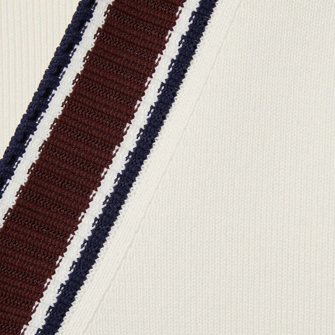 Gucci WOOL KNIT CARDIGAN WITH INTARSIA