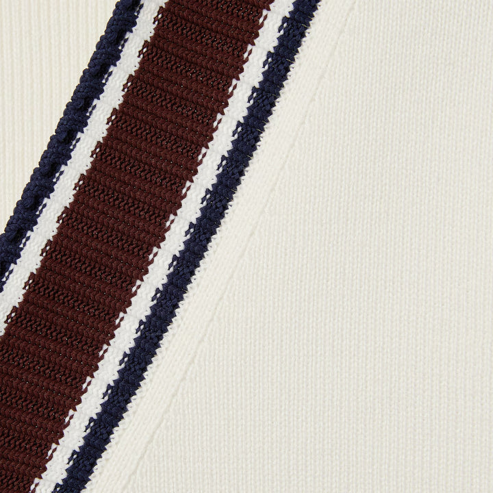 Gucci WOOL KNIT CARDIGAN WITH INTARSIA