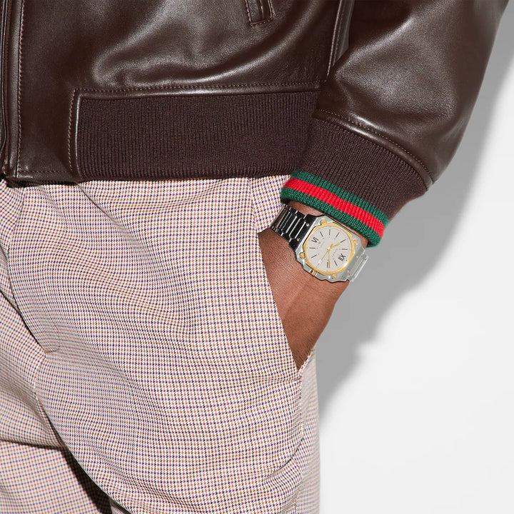 GUCCI G-FLAT WATCH, 36MM