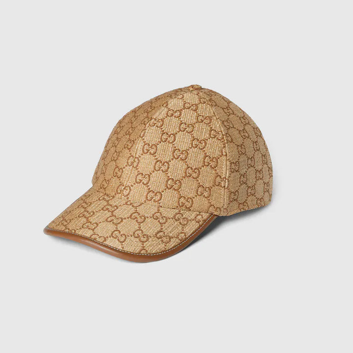 GUCCI GG STRAW BASEBALL HAT