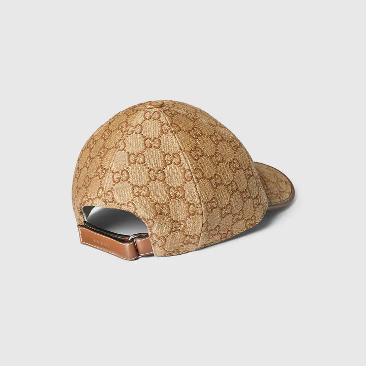 GUCCI GG STRAW BASEBALL HAT