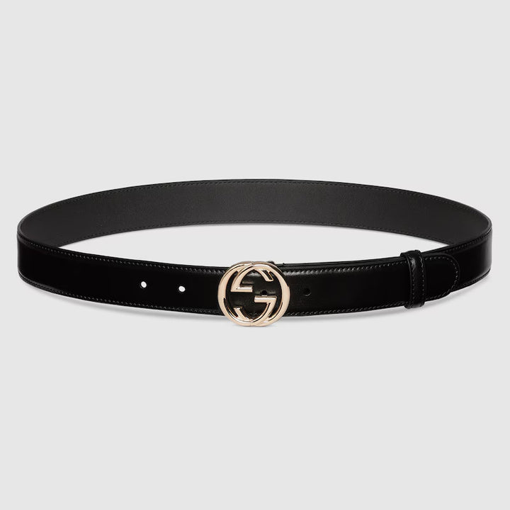 GUCCI Belt with Interlocking G buckle