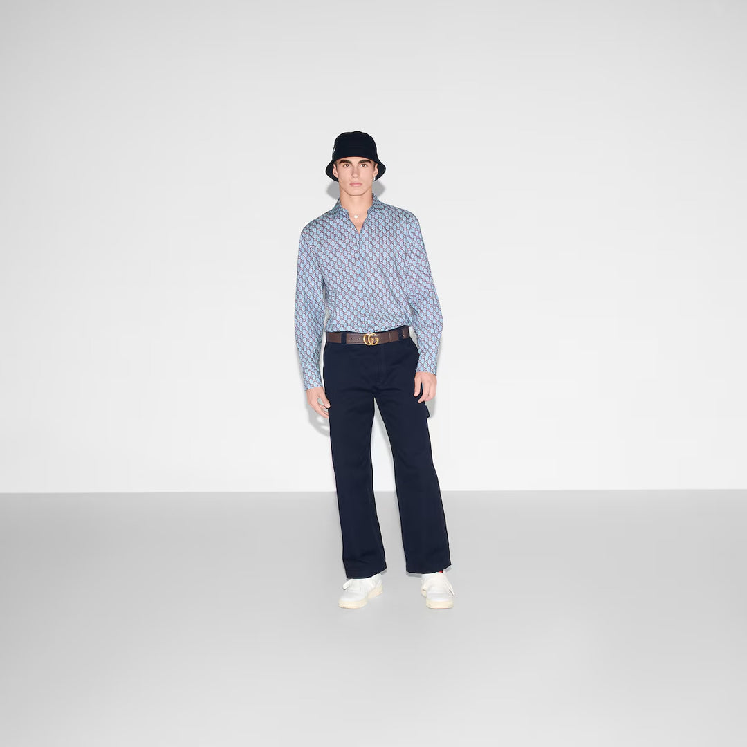 Gucci PRINTED COTTON SHIRT