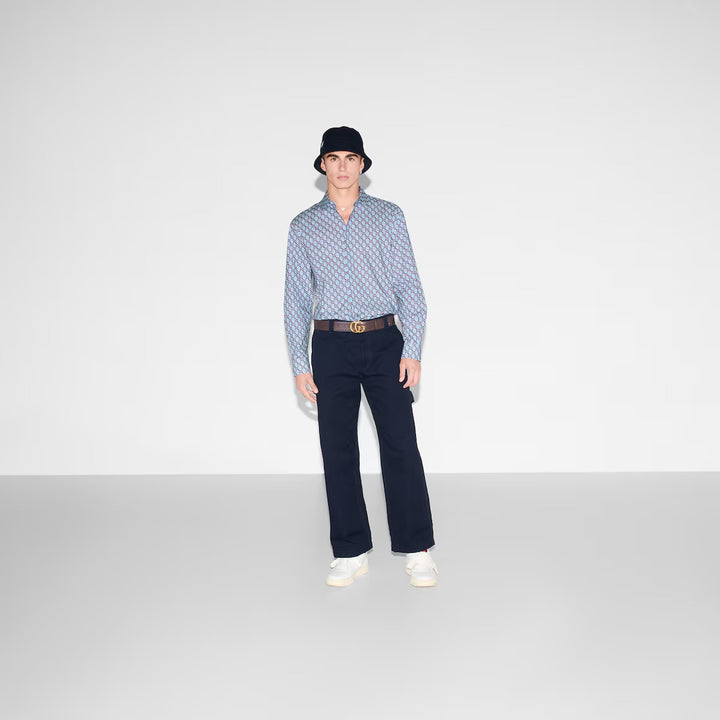 Gucci PRINTED COTTON SHIRT