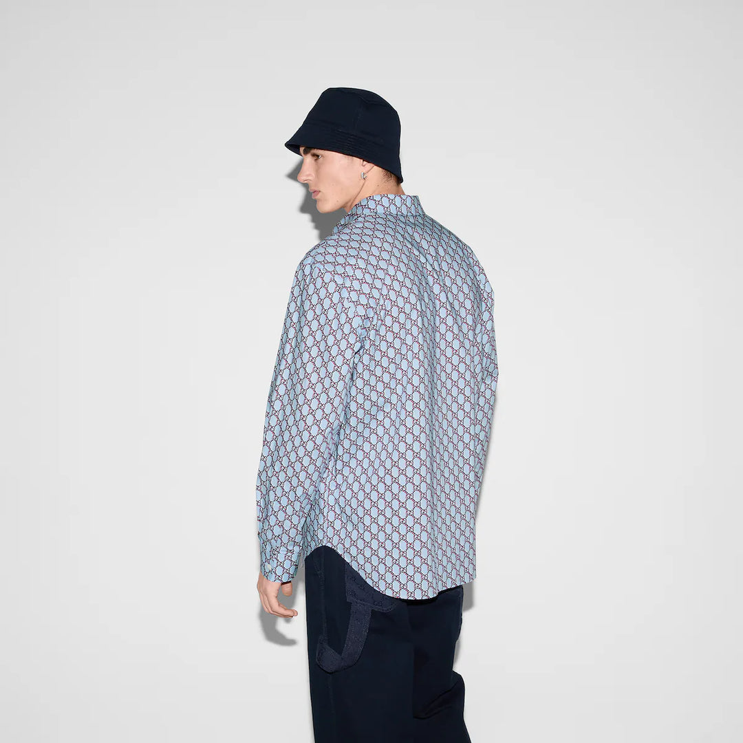 Gucci PRINTED COTTON SHIRT