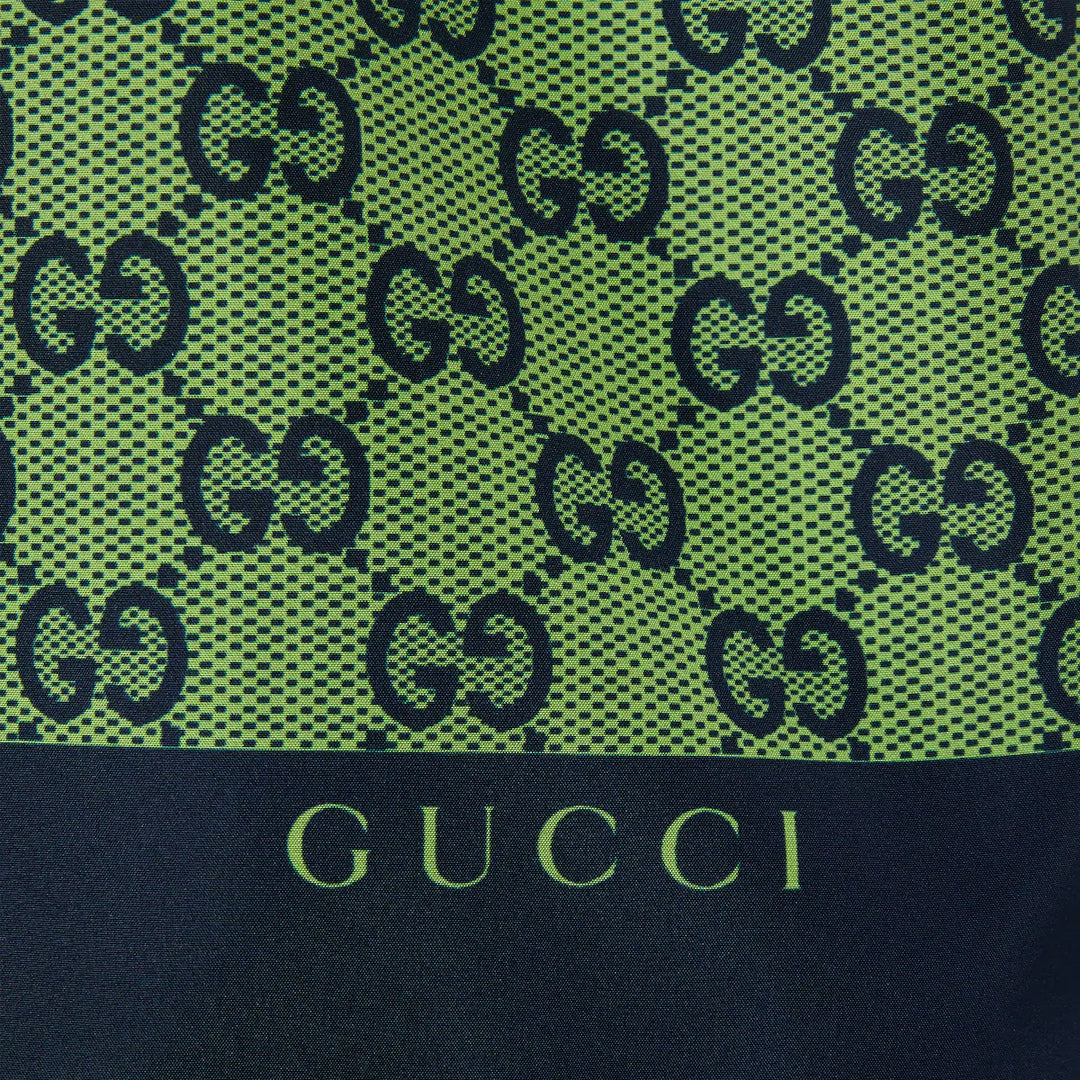 GUCCI PRINTED POPLIN TECH SWIM SHORTS