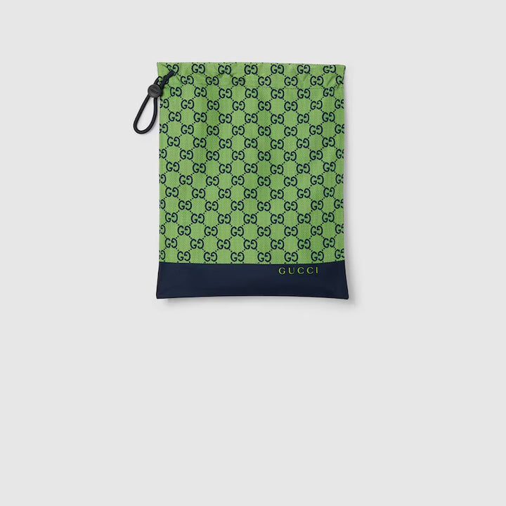 GUCCI PRINTED POPLIN TECH SWIM SHORTS