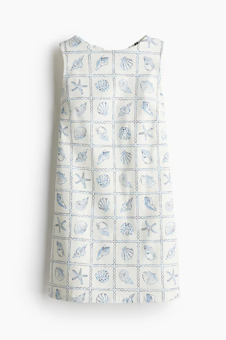 H&M Open-Back Cotton Dress