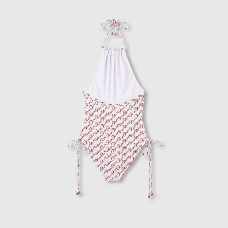 Gucci Printed stretch jersey swimsuit