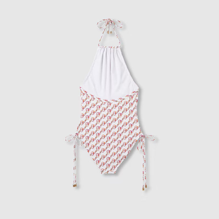 Gucci Printed stretch jersey swimsuit