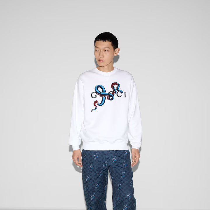 GUCCI PRINTED COTTON JERSEY T-SHIRT