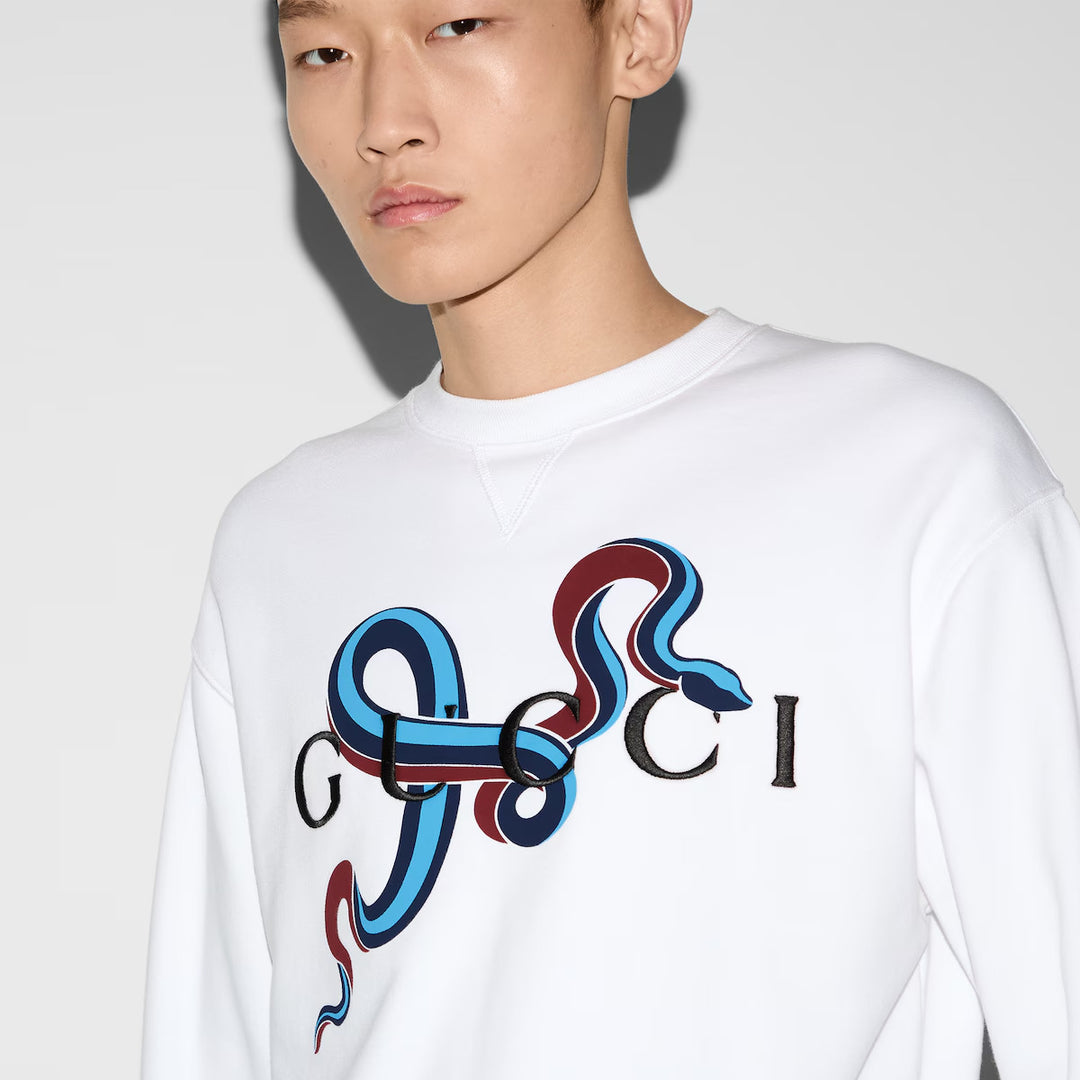 GUCCI PRINTED COTTON JERSEY T-SHIRT