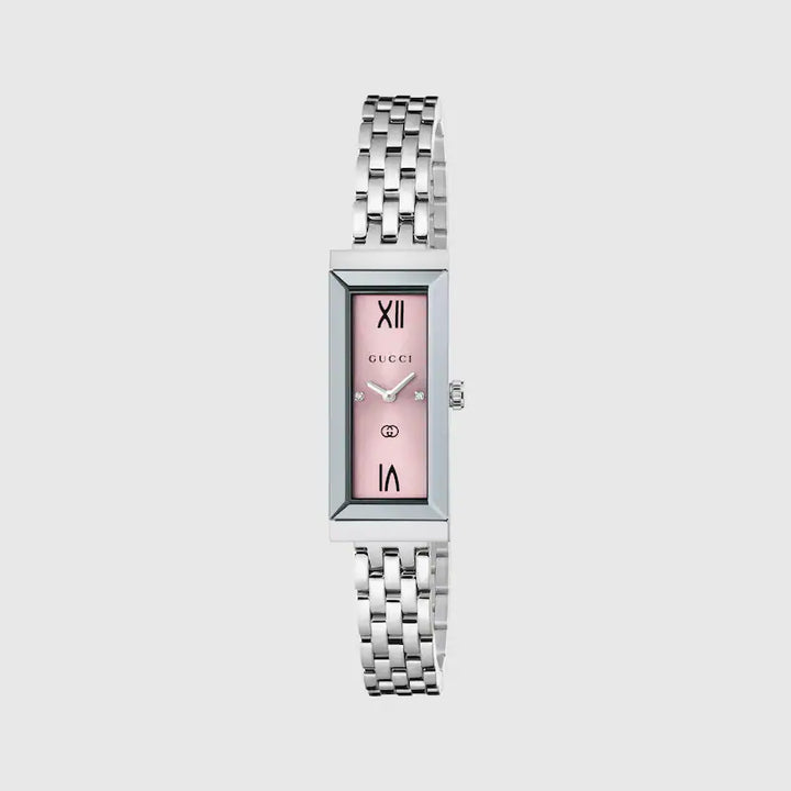 GUCCI G-FRAME WATCH, 14X34MM