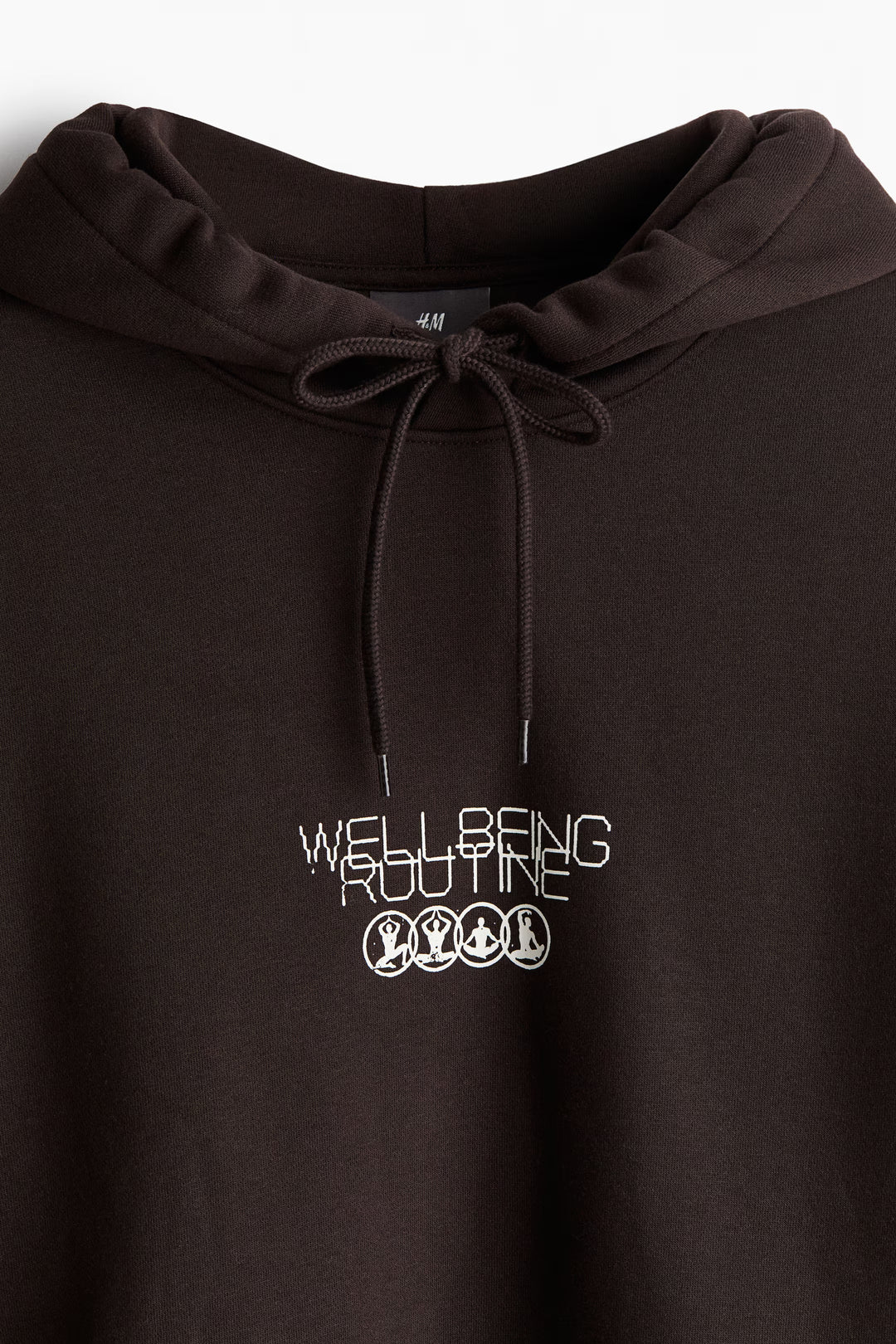 H&M Loose Fit Printed Hoodie