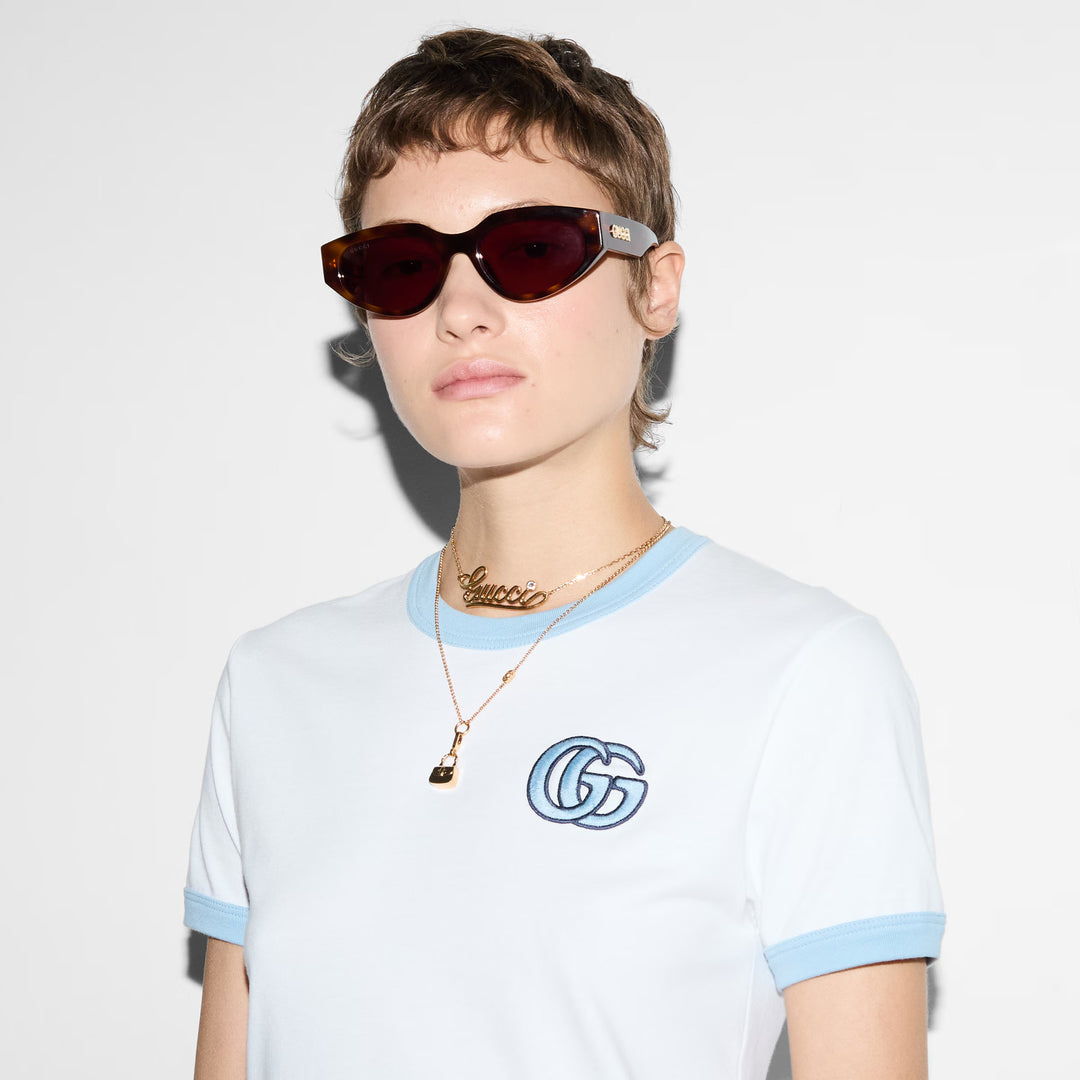 Gucci Cotton jersey T-shirt with embroidery