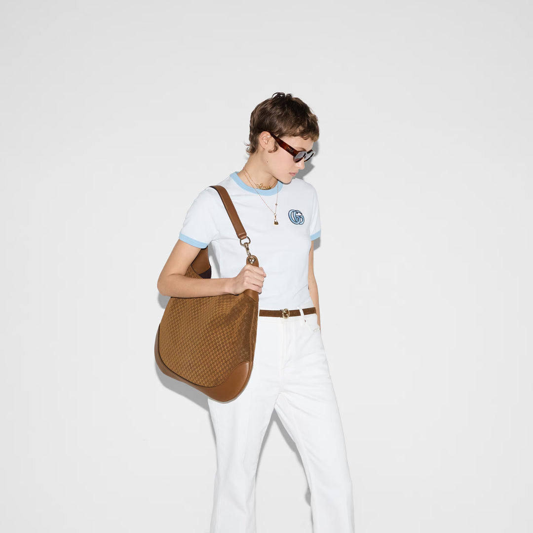 Gucci Cotton jersey T-shirt with embroidery