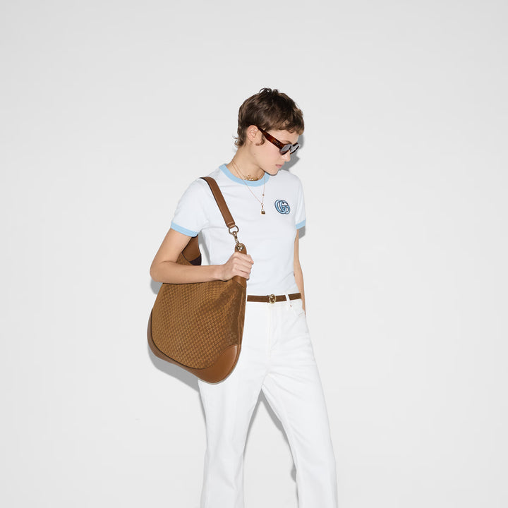 Gucci Cotton jersey T-shirt with embroidery