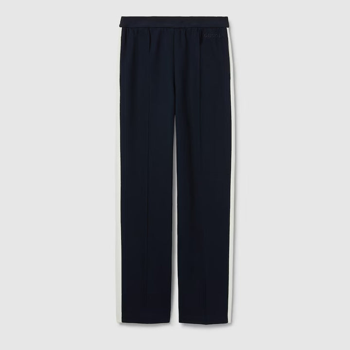 Gucci  Cotton jersey pants with embroidery