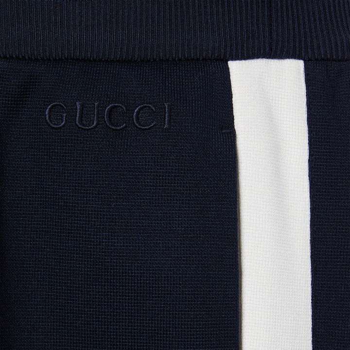 Gucci  Cotton jersey pants with embroidery