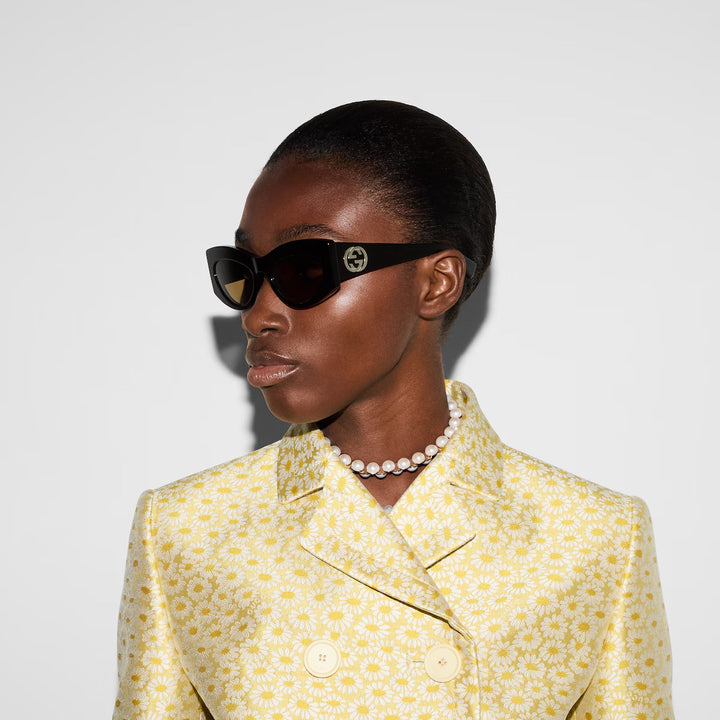 GUCCI Cat-eye frame sunglasses