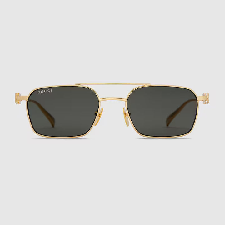GUCCI Rectangular frame sunglasses