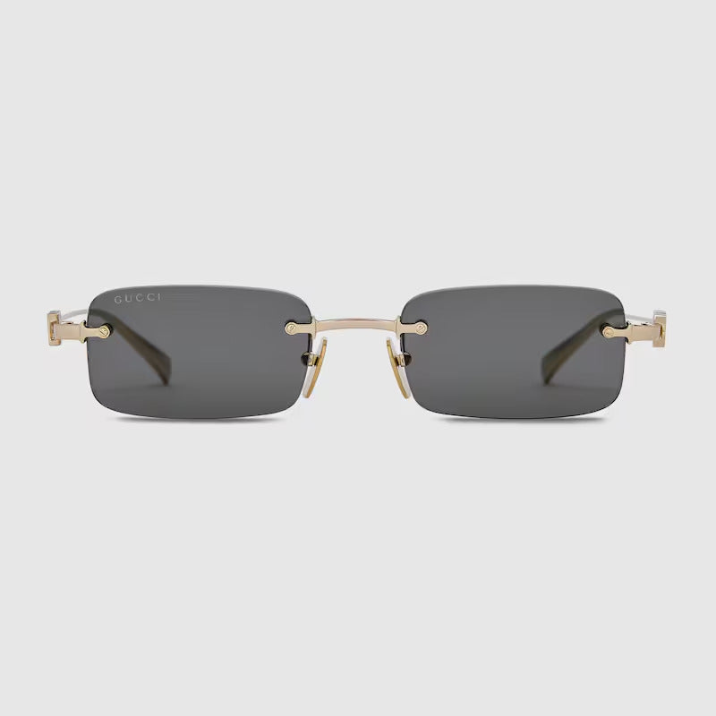 GUCCI Rectangular frame sunglasses