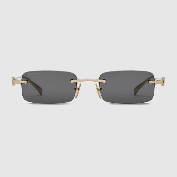 GUCCI Rectangular frame sunglasses