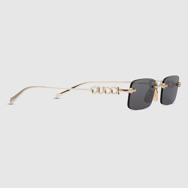 GUCCI Rectangular frame sunglasses