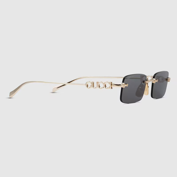 GUCCI Rectangular frame sunglasses