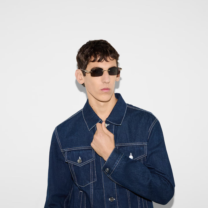 GUCCI Rectangular frame sunglasses