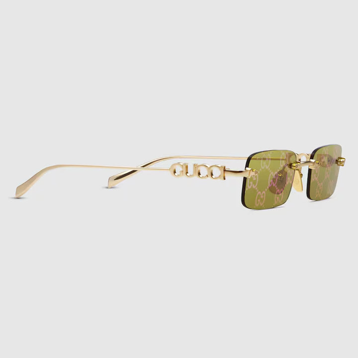 GUCCI Rectangular frame sunglasses