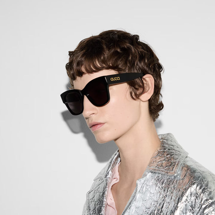 GUCCI Butterfly frame sunglasses