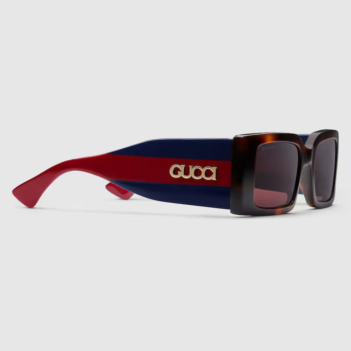 GUCCI Rectangular frame sunglasses