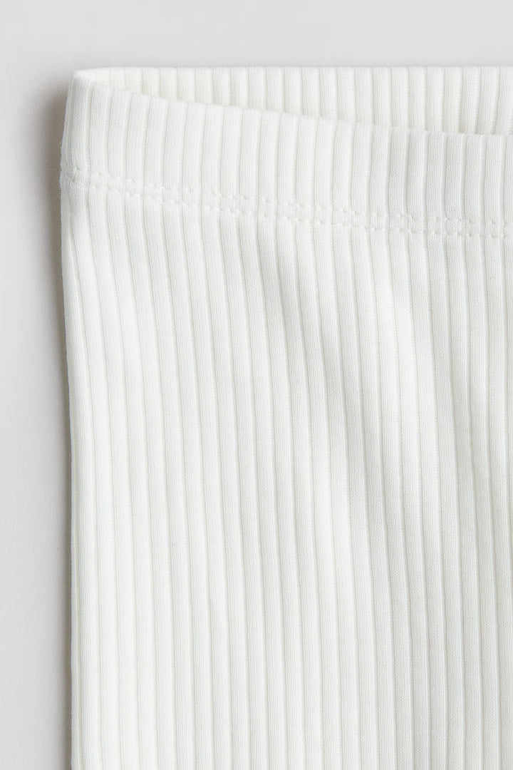 H&M Ribbed Cotton Leggings