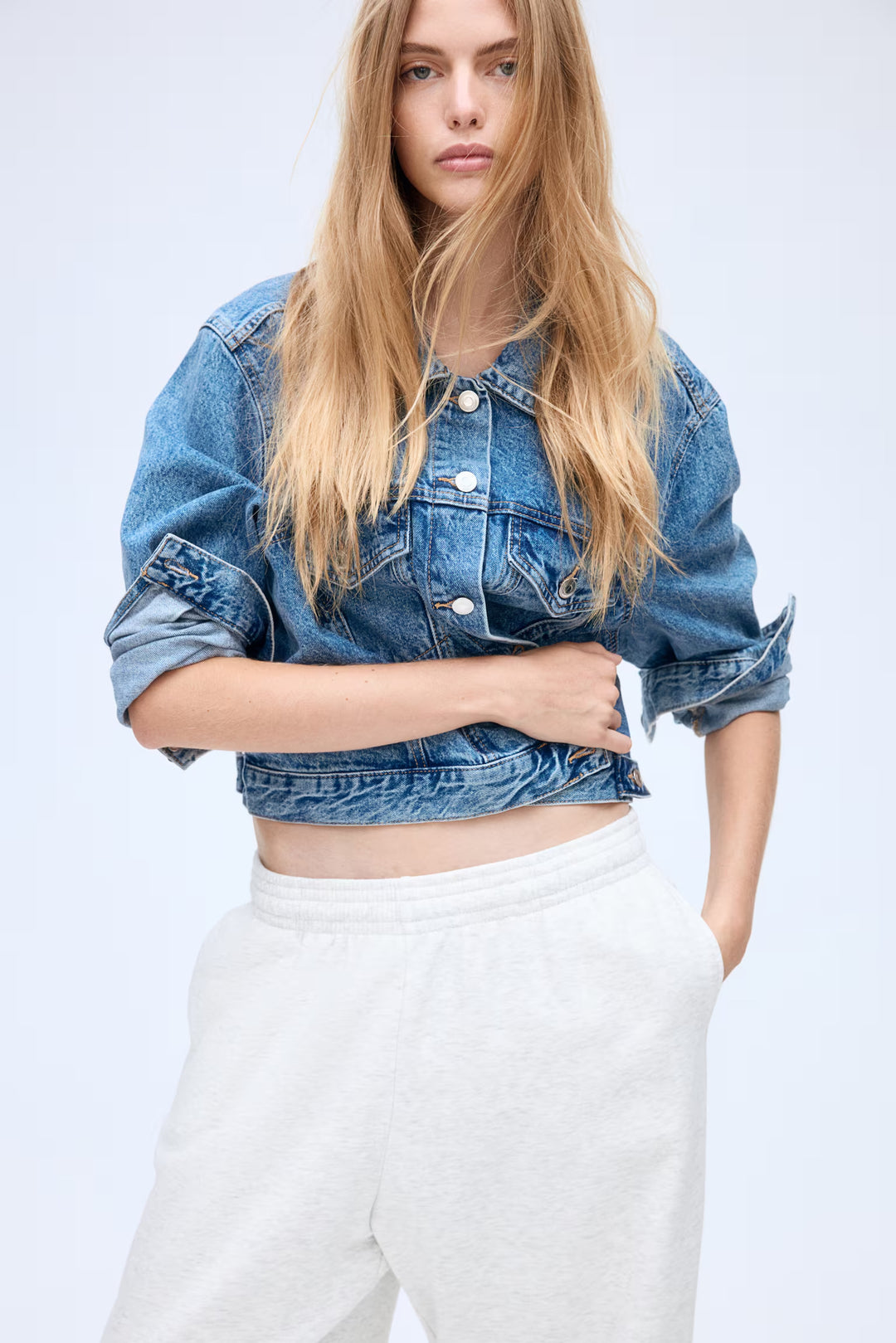H&M Wide-Leg Joggers
