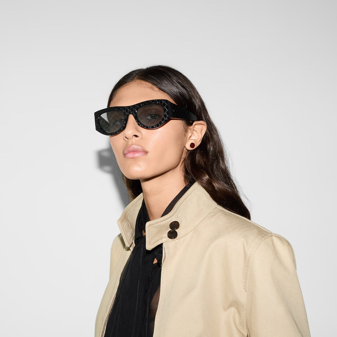 GUCCI Rectangular frame sunglasses