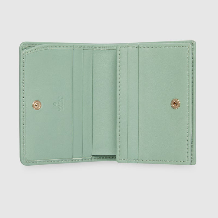 GUCCI GG Emblem mini wallet