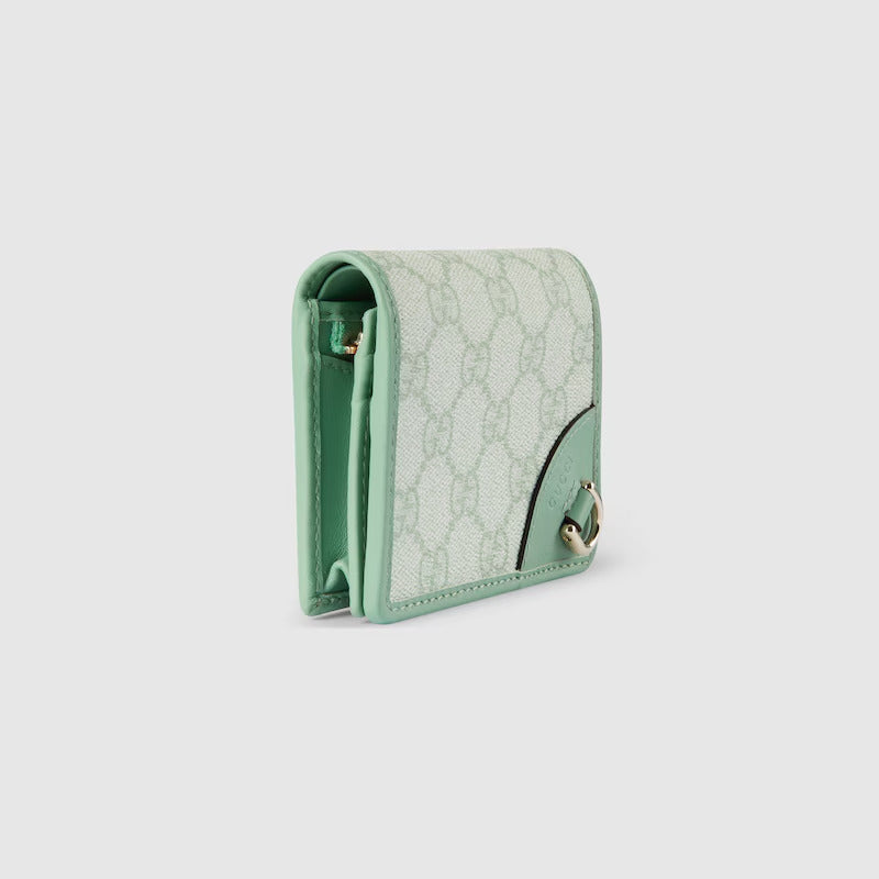 GUCCI GG Emblem mini wallet