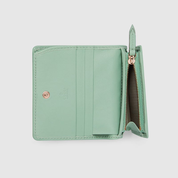 GUCCI GG Emblem mini wallet