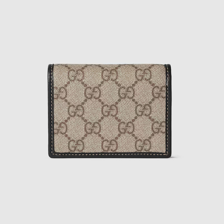 GUCCI GG Emblem mini wallet
