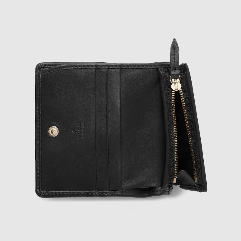 GUCCI GG Emblem mini wallet