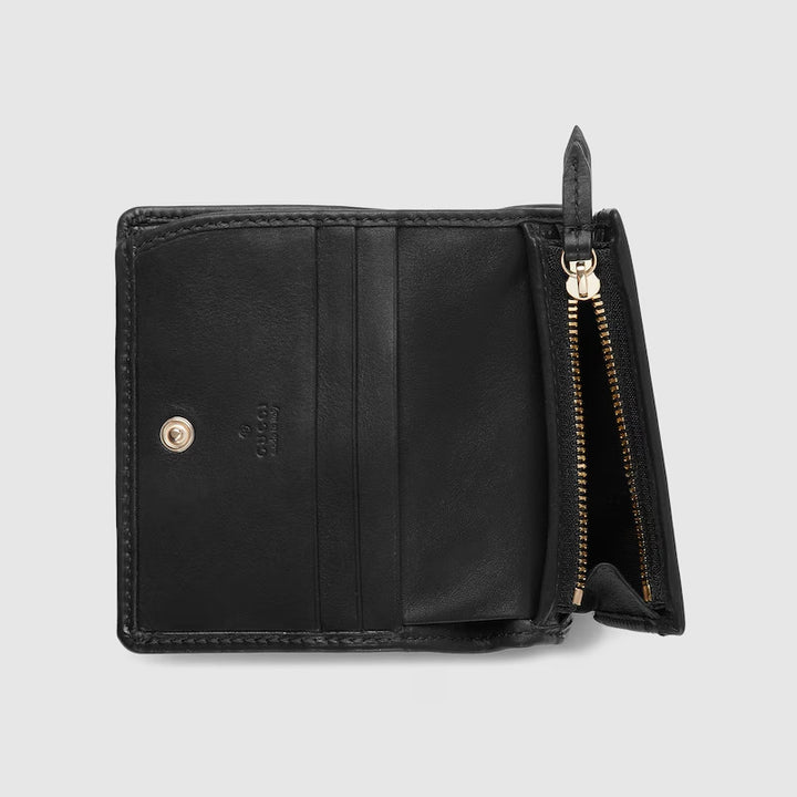 GUCCI GG Emblem mini wallet