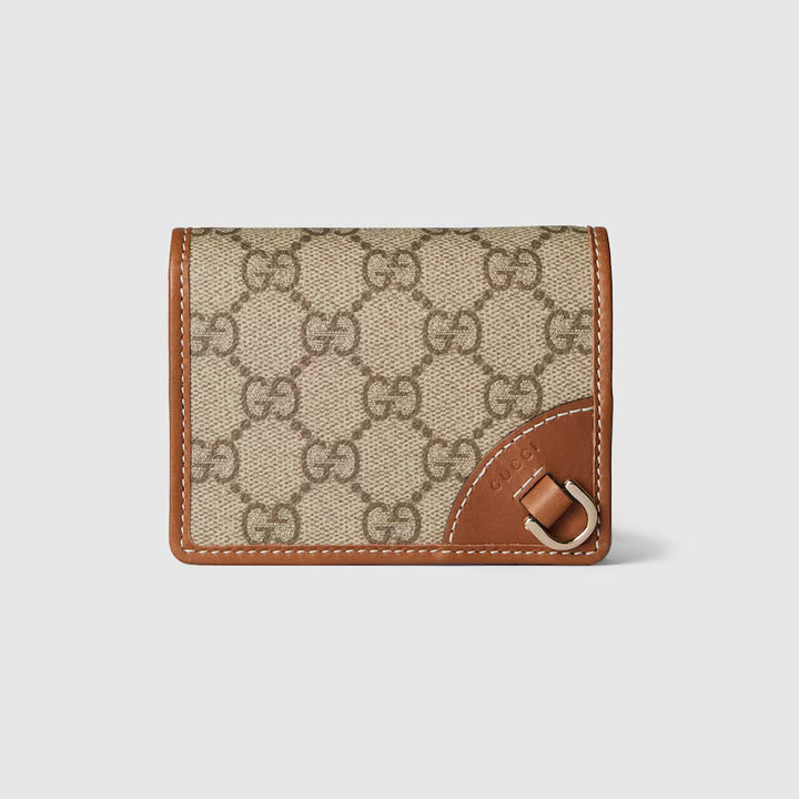 GUCCI GG Emblem mini wallet