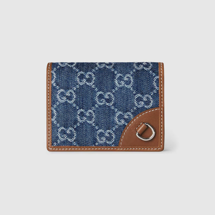 GUCCI GG Emblem mini wallet