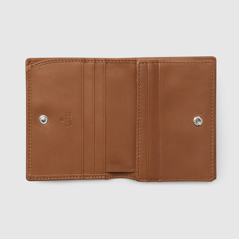 GUCCI GG Emblem mini wallet
