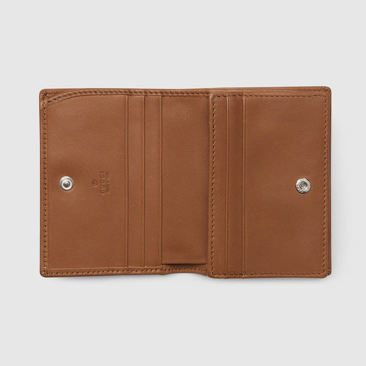 GUCCI GG Emblem mini wallet