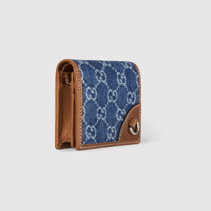 GUCCI GG Emblem mini wallet