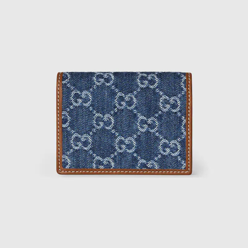 GUCCI GG Emblem mini wallet